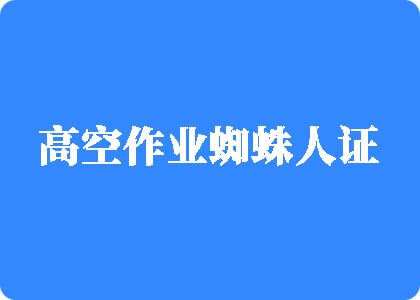 把屌戳女生的屄中的视频高空作业蜘蛛人证